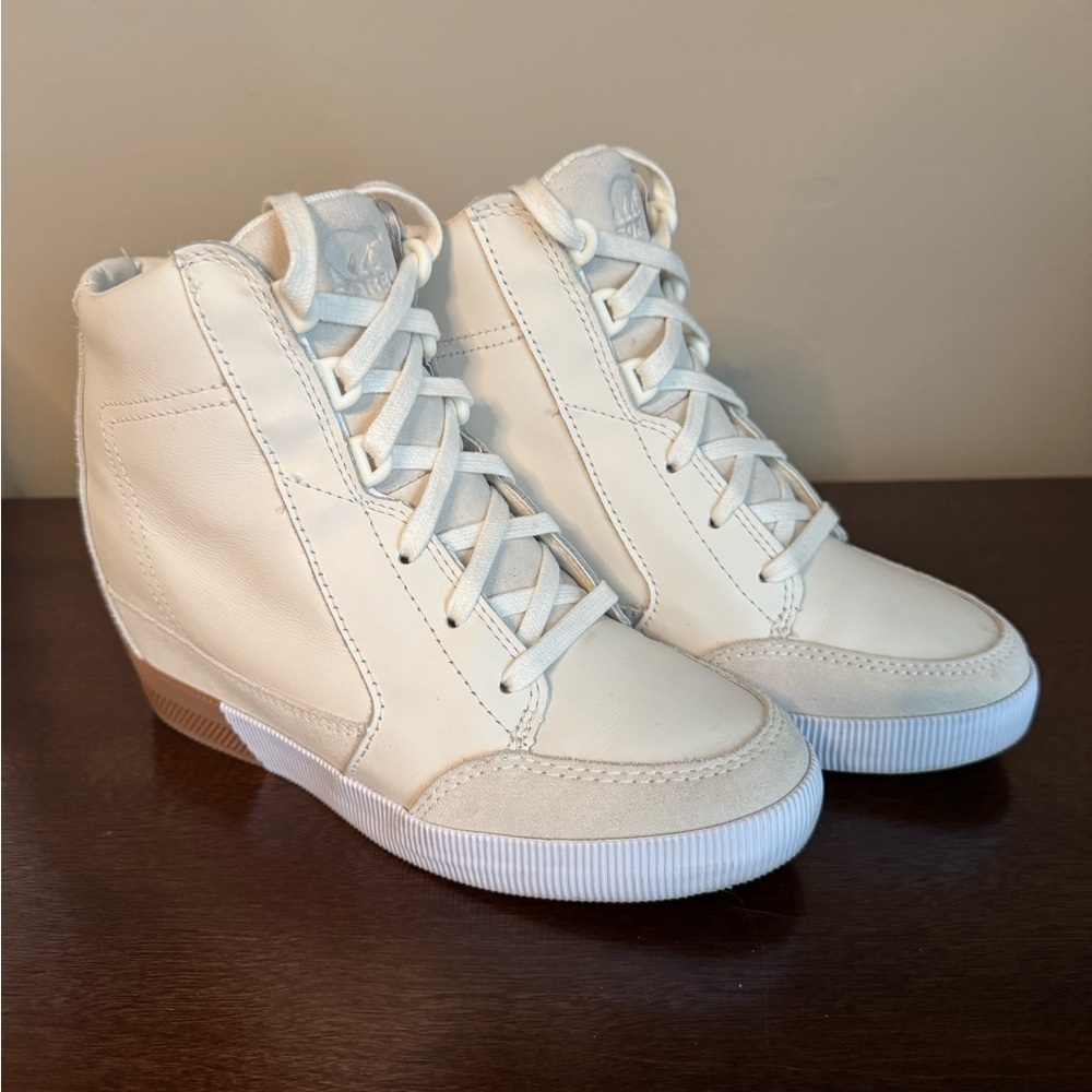 SOREL Out N About Wedge Sneaker - Size 6.5